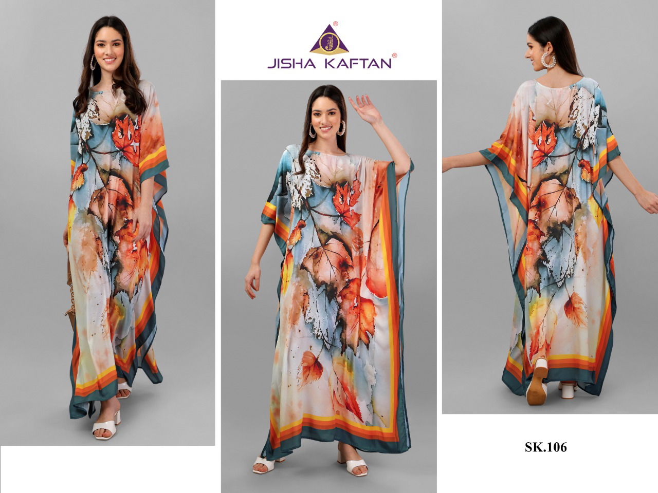 Jelite Silk Digital Printed Casual Wear Wholesale Kaftan Catalog
